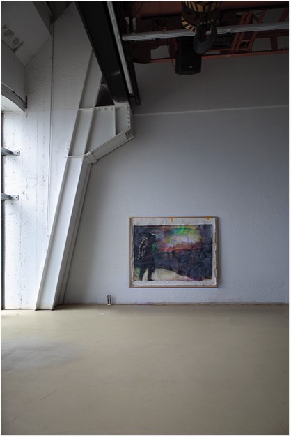 SoFi | Tell everyone back Home… | Pigment über Print | 150x185 | Auswahl für Halle 50 | 2025