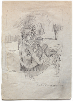 nach Vuillard | Bleistift | 29 x 21 cm | 1982