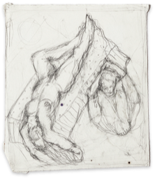 *o. T. | Bleistift auf Papier | 20 x 18 cm | 1982