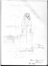  o. T. | E. Hbf München | Bleistift auf Papier | 2016