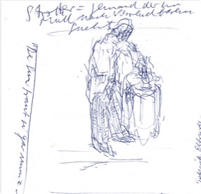 Strotter | Kugelschreiber Papier | 2021