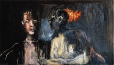 o. T. | Uli und Ich | 60 x 120 cm | 1984