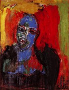 Portrait G | Alcydharz LW | 70x90 cm | 1998