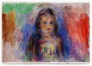 * Kind | als fine art print übermalt | 18 x 24 cm | 2013