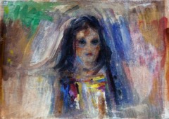 * Kind (J.) | Pigment auf LW | 18 x 24 cm | 2013