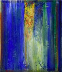 * Vorhang | Pigment auf LW | 60x50 cm | 2019