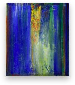 * Vorhang | Pigment auf LW | 60x50 cm | 2019