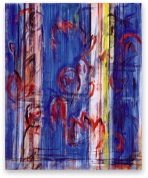 * Vorhang | Acryl auf Leinwand | 165x130 | 2003