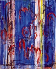 * Vorhang | Acryl auf Leinwand | 165x130 | 2003