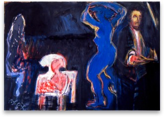 * Letter | Öl auf Leinwand | 150 x 220 cm | 1987
