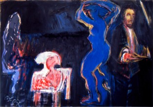 * Letter | Öl auf Leinwand | 150 x 220 cm | 1987
