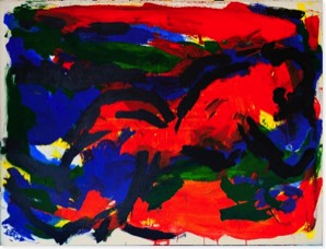 * Schwimmerin | 130 x 165 cm | 1995