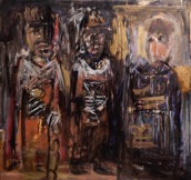 3 Könige | Öl auf Leinwand | 109 x 115 cm | 1983