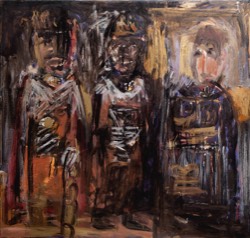 3 Könige | Öl auf Leinwand | 109 x 115 cm | 1983