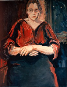 Bildnis H.| 100 x 80 cm | Öl auf LW | 1983