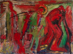 kopflos | Öl auf LW | 90 x 125 cm | 1993