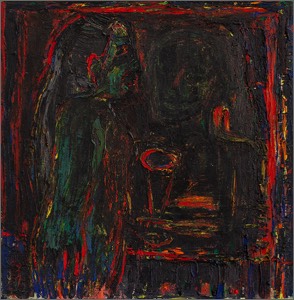  o. T. | WunderBar | Öl auf LW | 70 x 70 cm | 1984