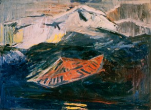 Meer | Öl auf LW | 90 x 110 cm | 1985 | © Courtesy privater Sammler