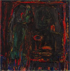 o. T. | WunderBar | Öl auf LW | 70 x 70 cm | 1984