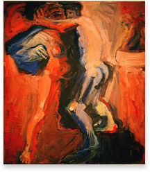 Les Amants* | 155 x 145 cm | 1984 | *vom Käufer zerstört