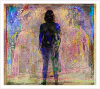 3-Königin | Digital Artwork | ca. 60 x 63 cm | 145 x 150 cm | 2024