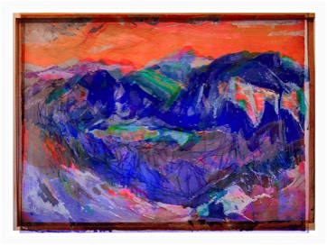 Landschaft | …tell everyone back home… | digital artwork | fine art print | ca. 40 x 63 cm | 105 x 150 cm | 2025