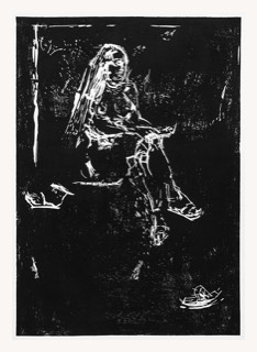 E. B. | Linolschnitt | 70 x 50 cm | A.P. | 2013